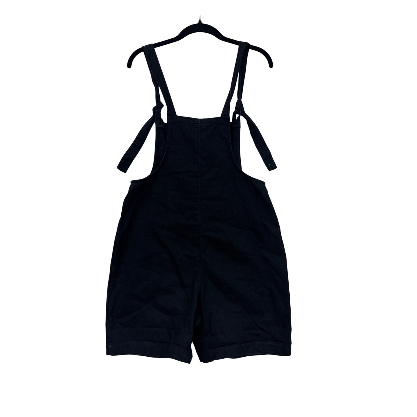 Organic Cotton Black Short Overalls US 4 #960A
