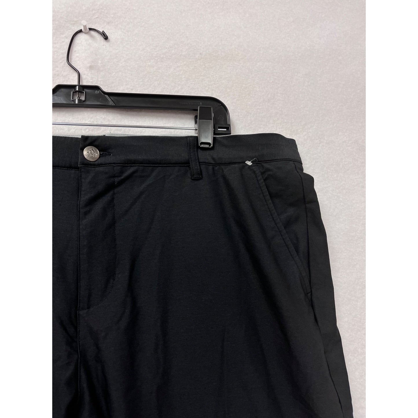 Adidas Black Golf Pants 38x34 Nylon & Polyester #8375