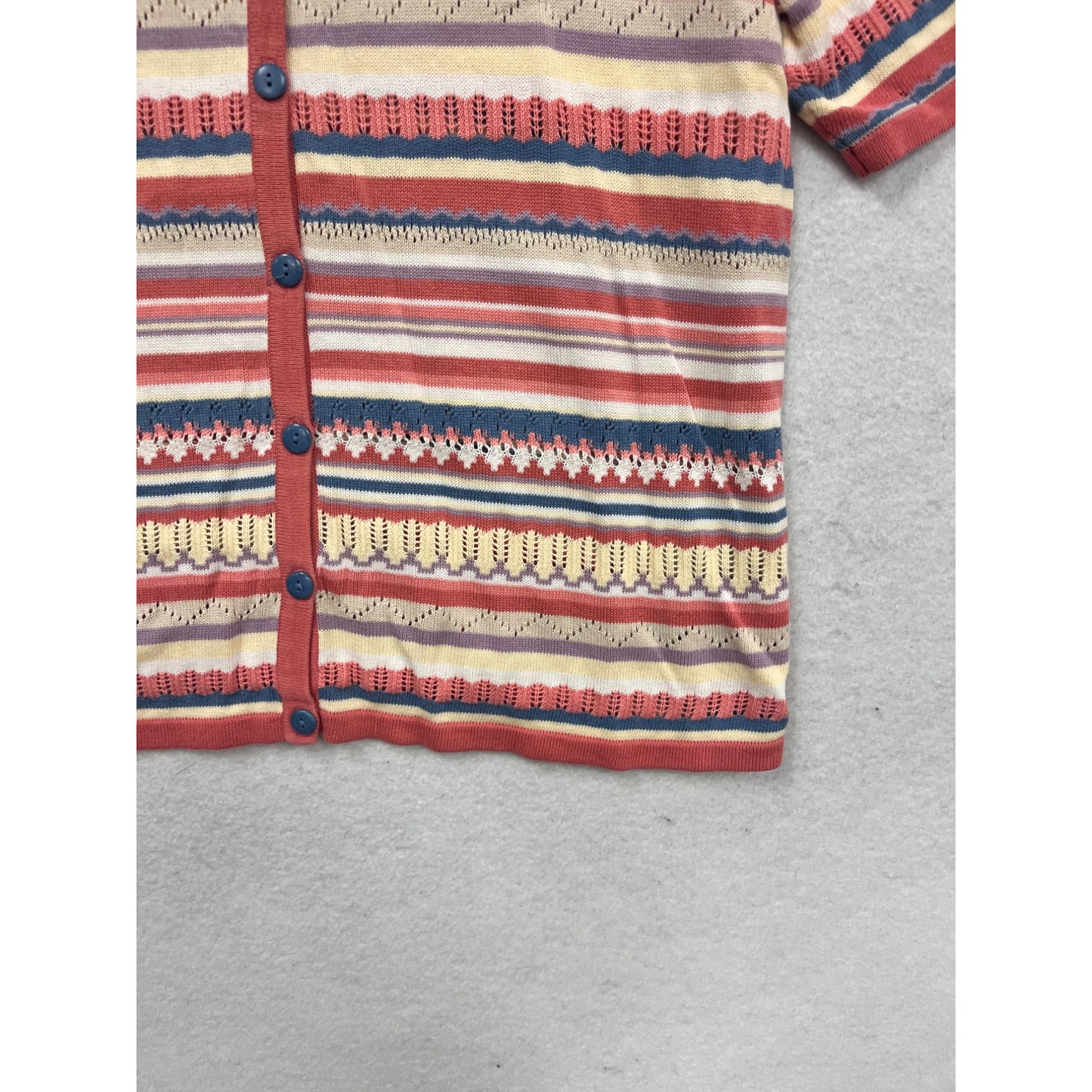 Christopher & Banks Knit Button-Up Cardigan L #508A