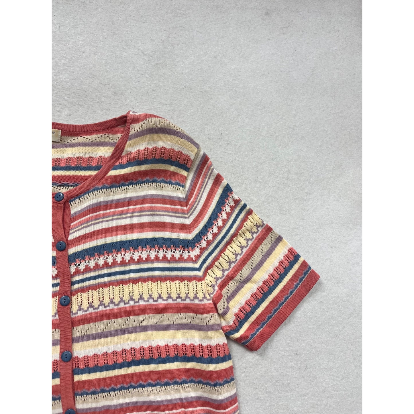 Christopher & Banks Knit Button-Up Cardigan L #508A