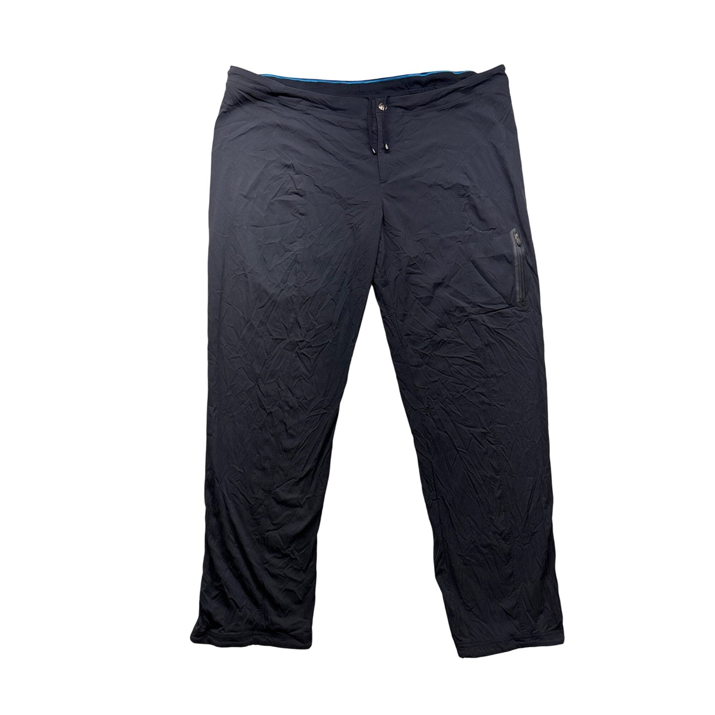 Columbia Mens Omni-Shield Black Pants Size 22W/54F Water-Repellent Nylon & Elastane #6375
