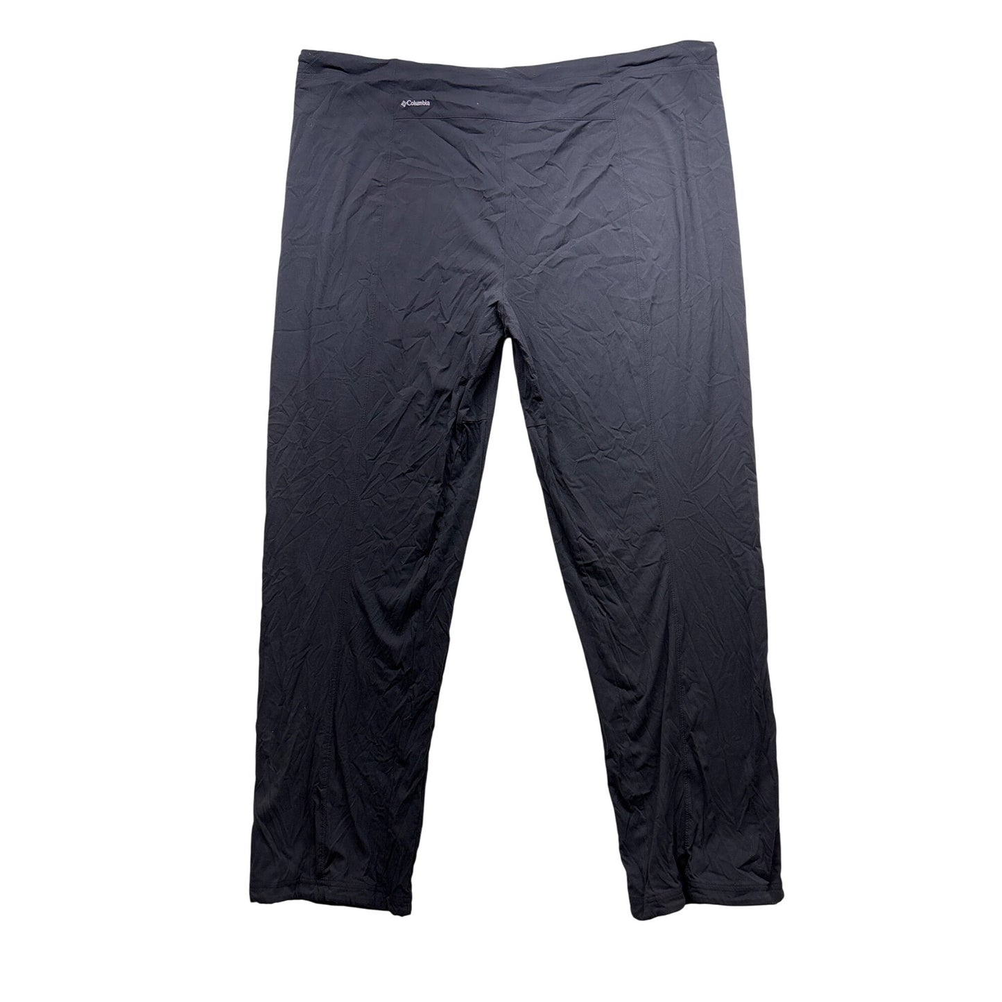 Columbia Mens Omni-Shield Black Pants Size 22W/54F Water-Repellent Nylon & Elastane #6375