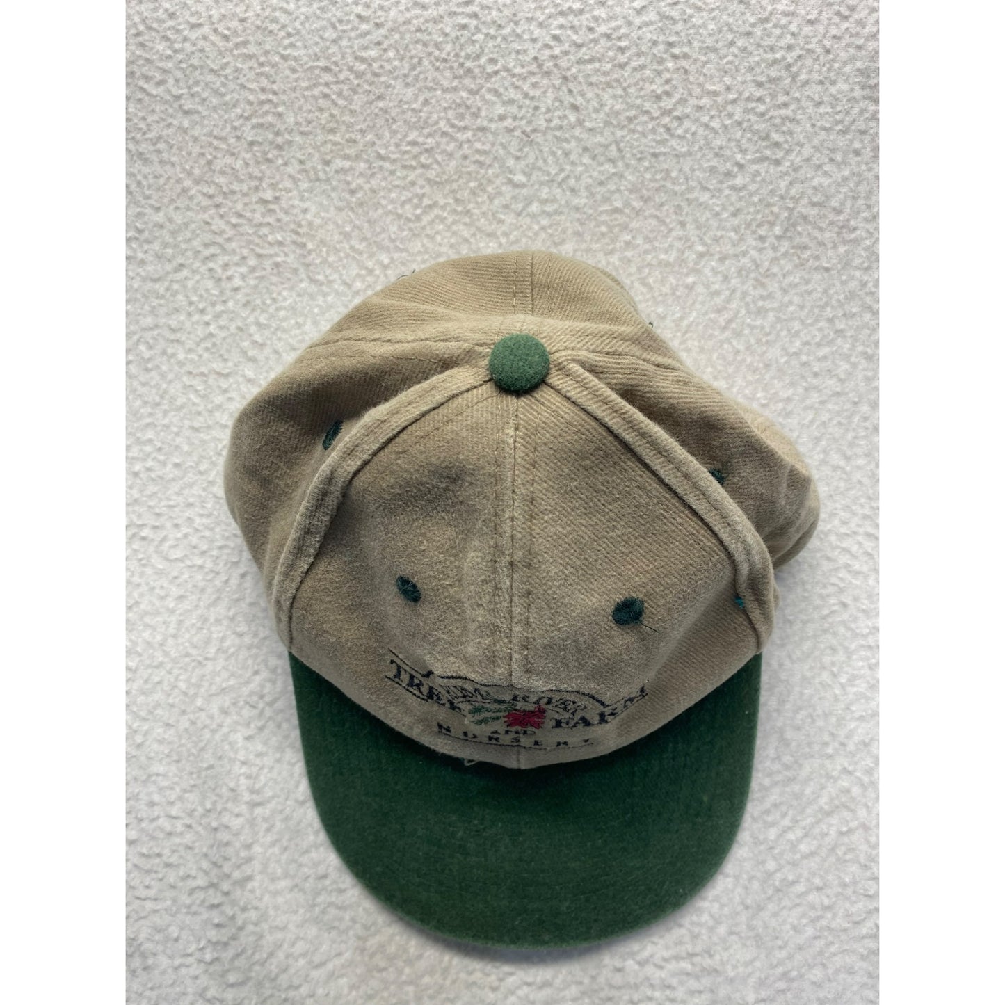 Vintage Rum River Tree Farm & Nursery Green hat #5689