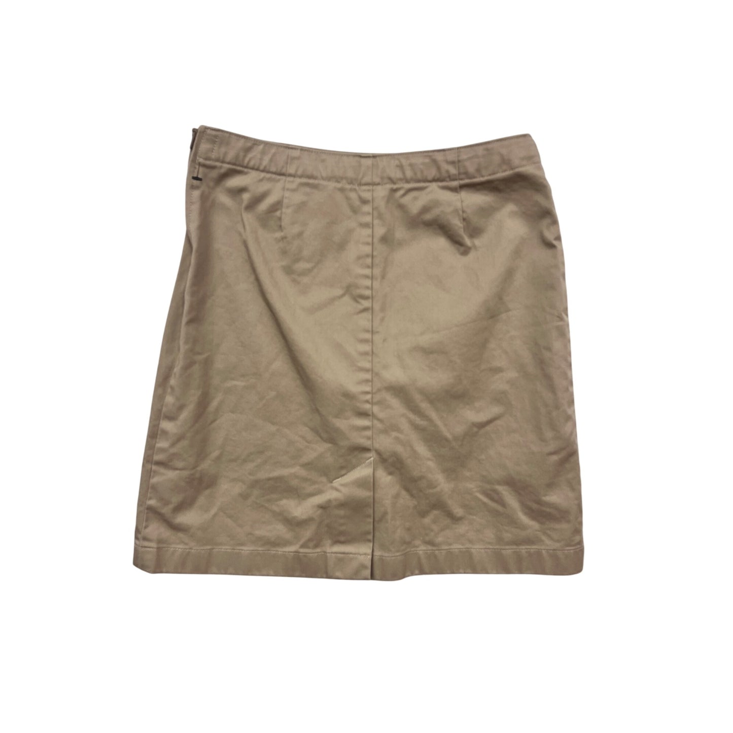 Lands End Girls Khaki Skirt Size 12 #733A