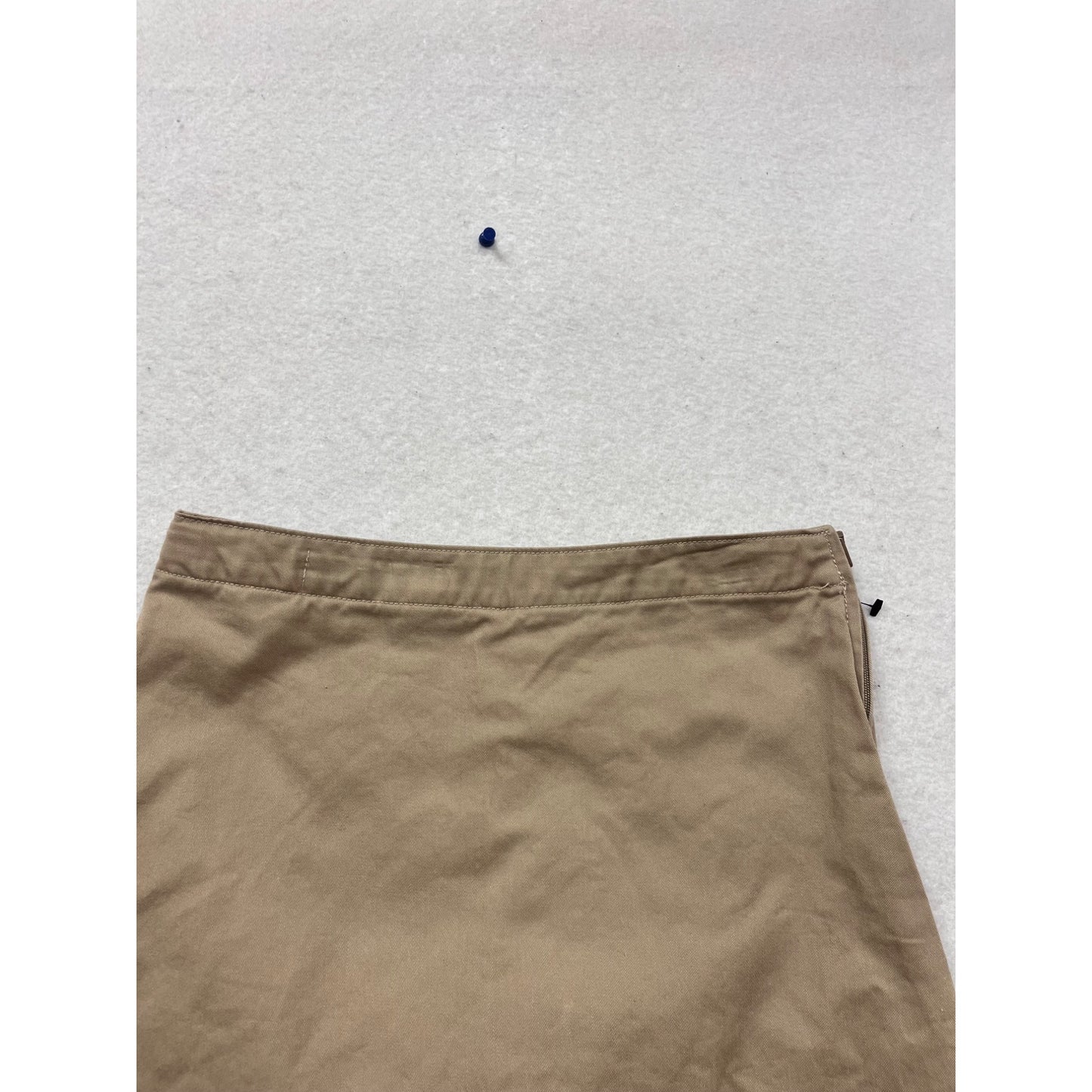 Lands End Girls Khaki Skirt Size 12 #733A