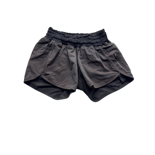 Lululemon Black Swift Short 2-In-1 Lined Size 10 #9313