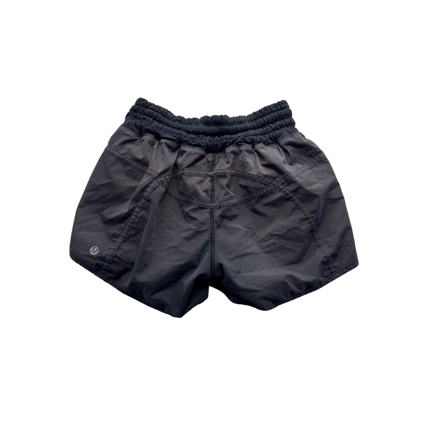 Lululemon Black Swift Short 2-In-1 Lined Size 10 #9313