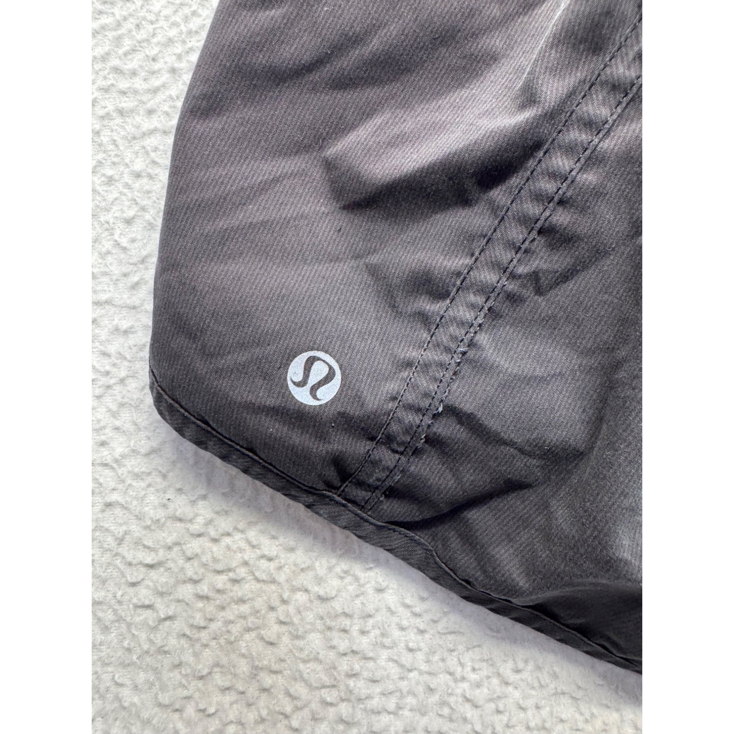 Lululemon Black Swift Short 2-In-1 Lined Size 10 #9313