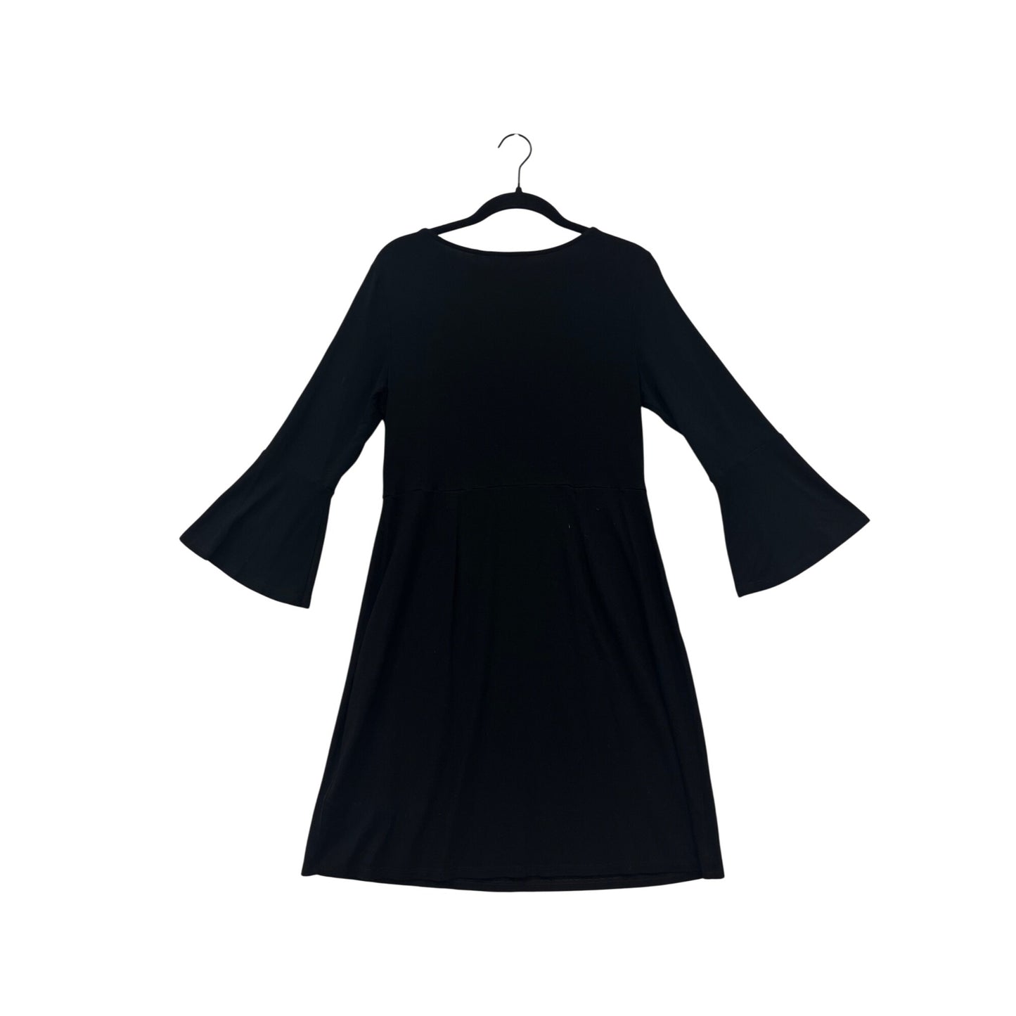 Boden Black Bell Sleeve Dress Womens Size 14 #8122
