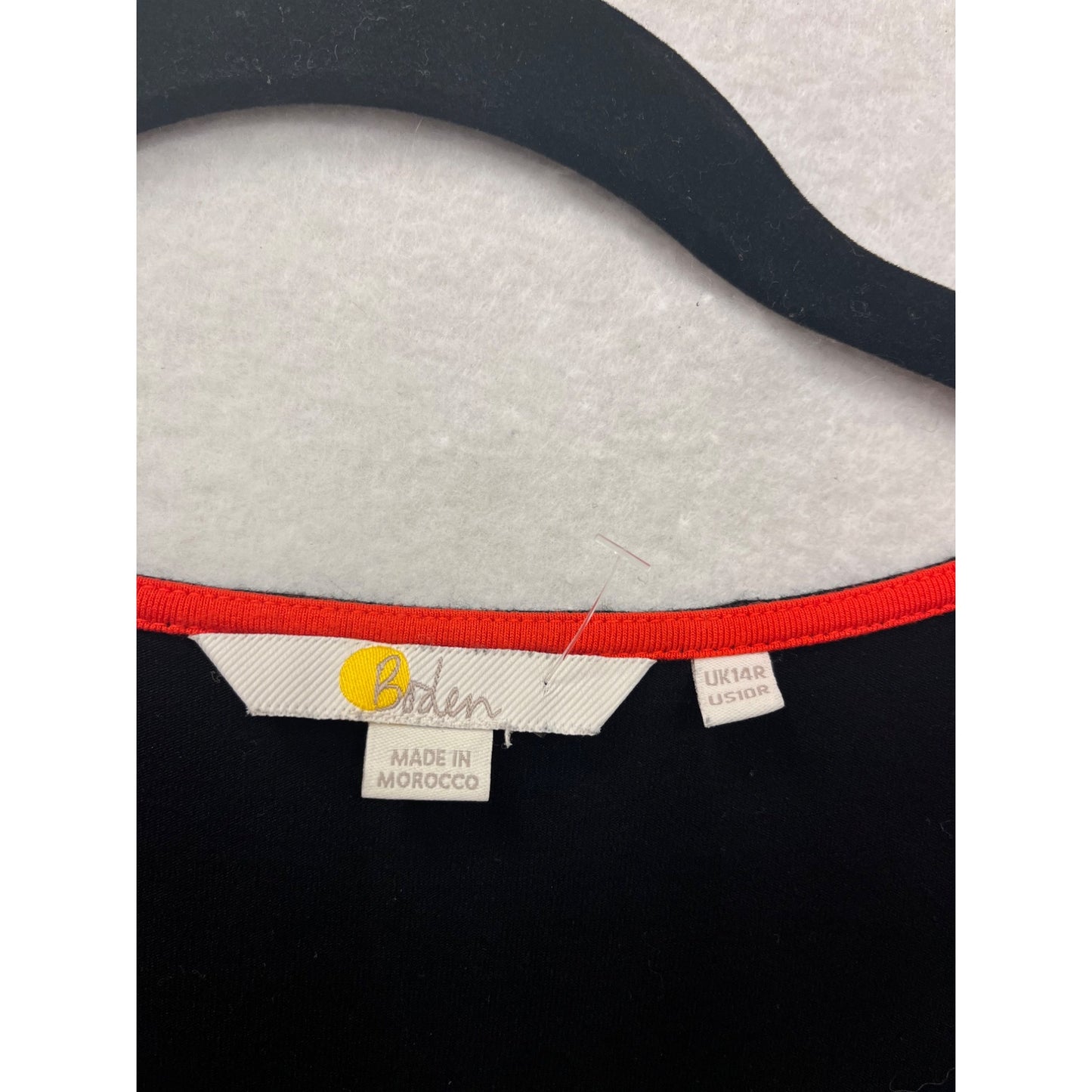 Boden Black Bell Sleeve Dress Womens Size 14 #8122