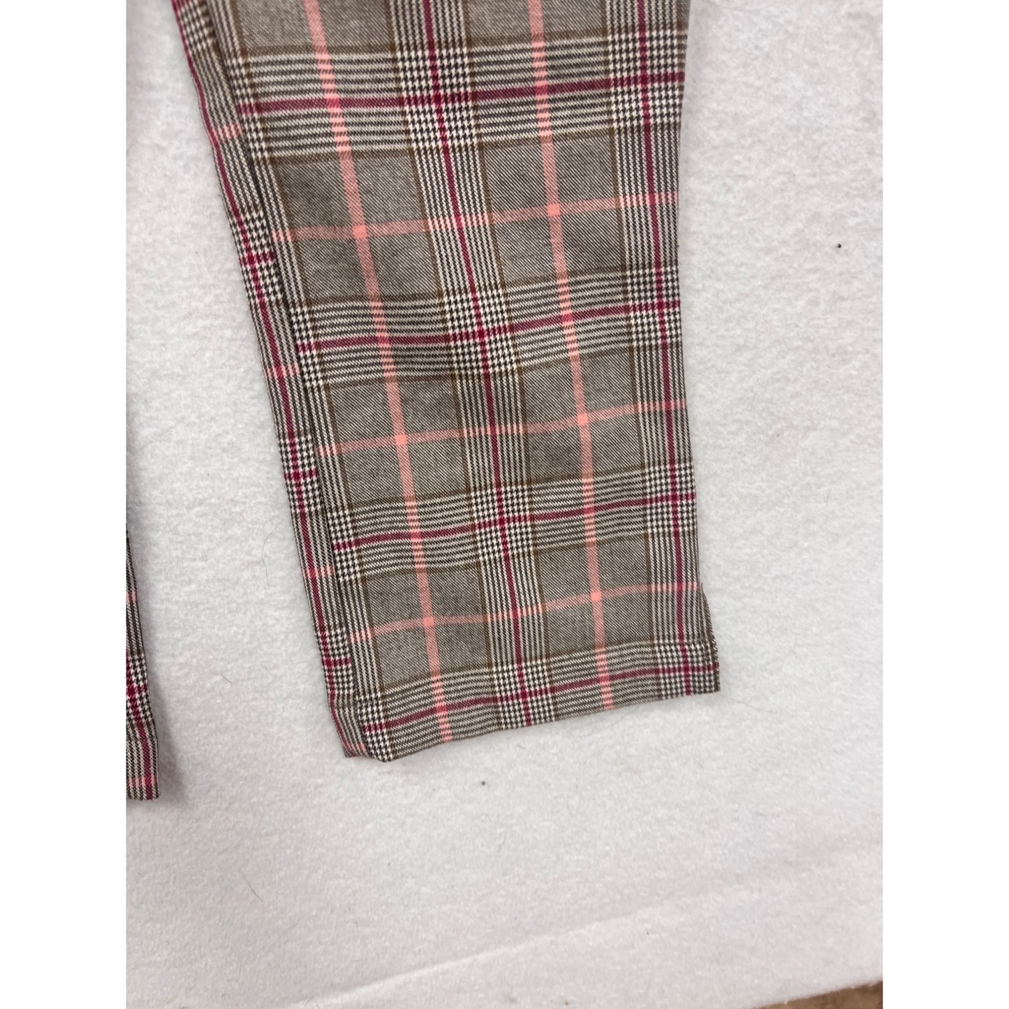 Abercrombie Plaid Cropped Pants Size 10 #8683