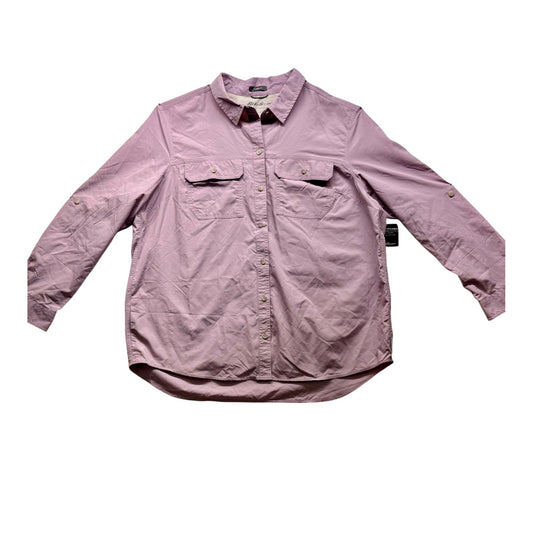 Eddie Bauer UPF Guide Long Sleeve Shirt #2853