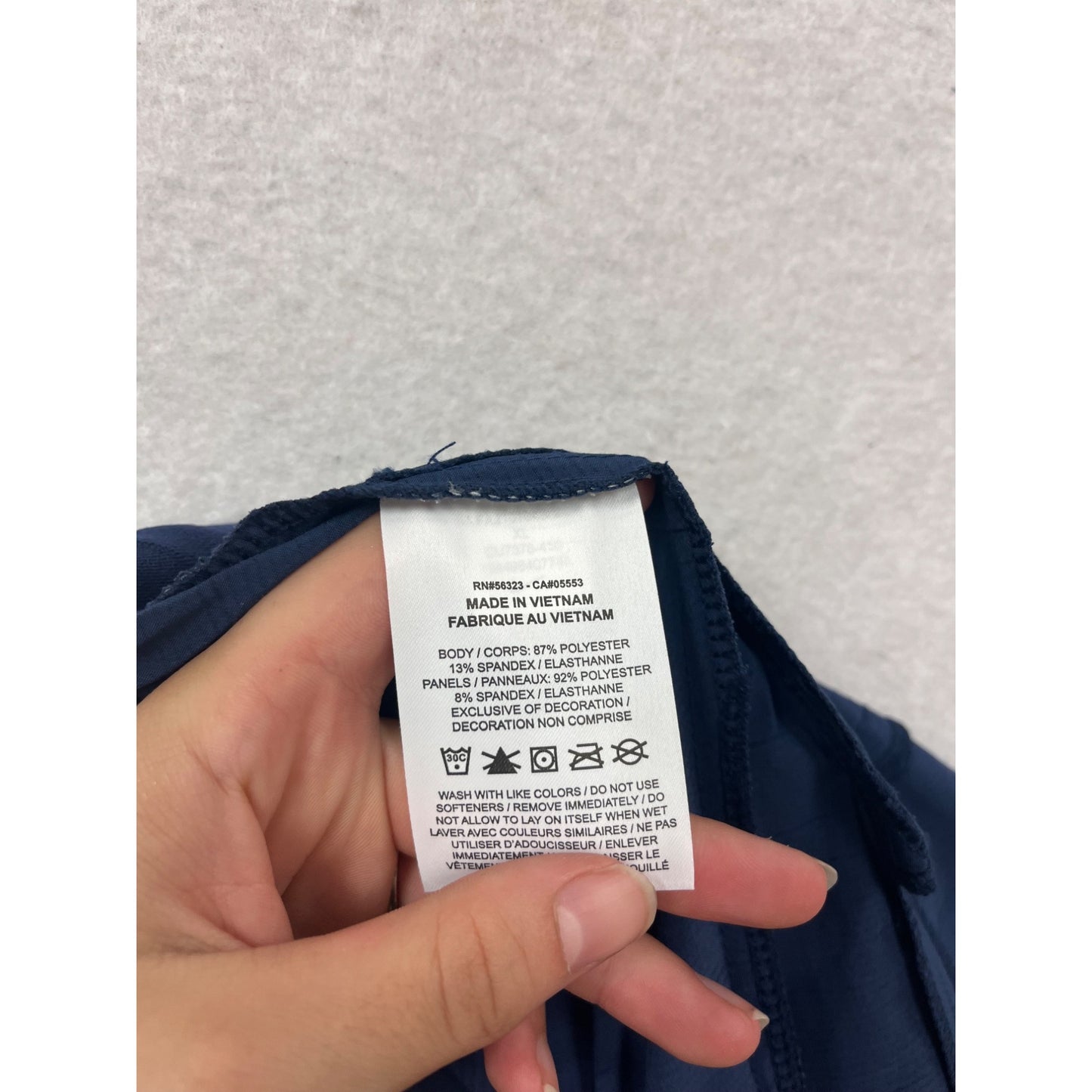 Nike Yoga Dri-Fit Pants Navy Size L #455A