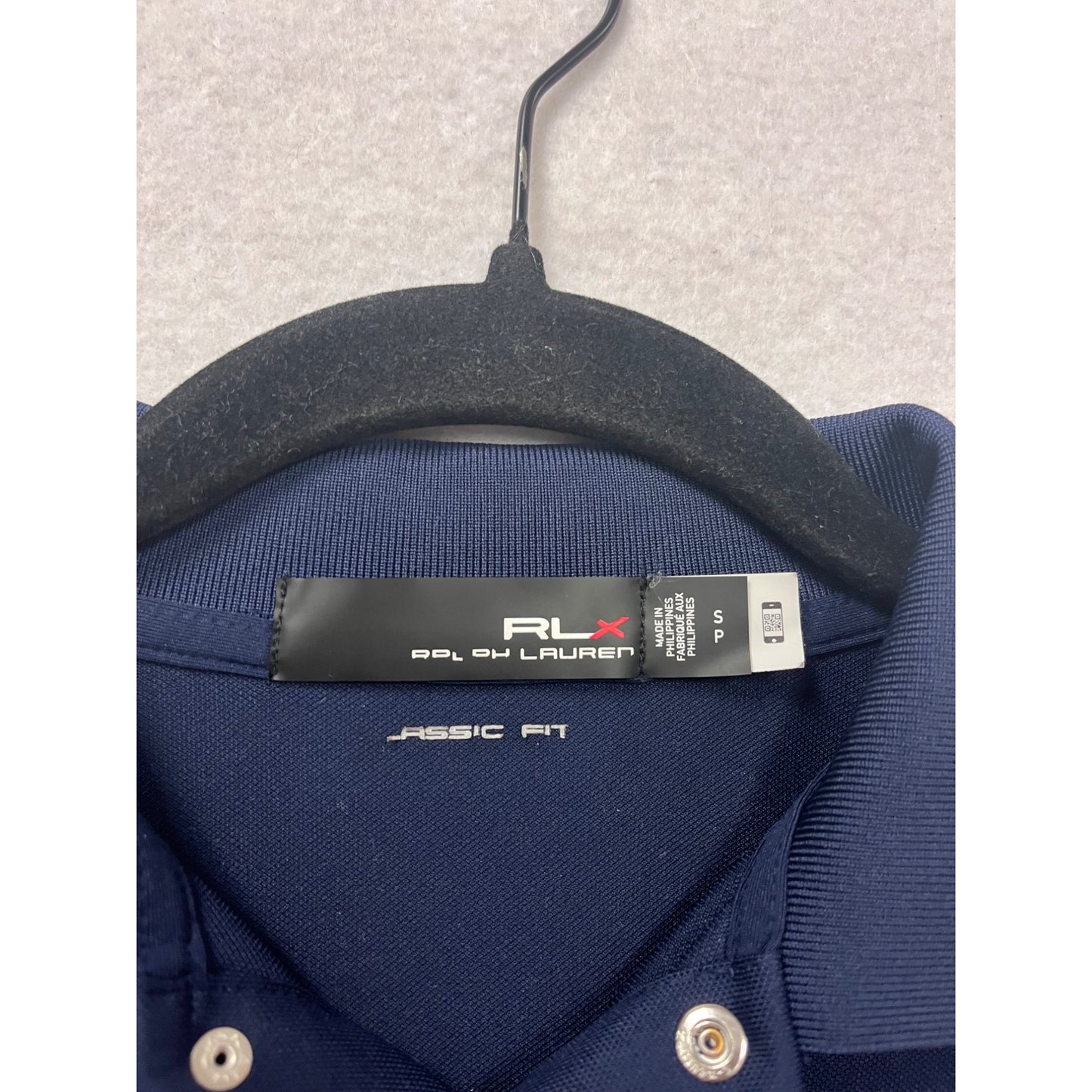 Ralph Lauren RLX Polo Shirt Navy Blue Small #501A