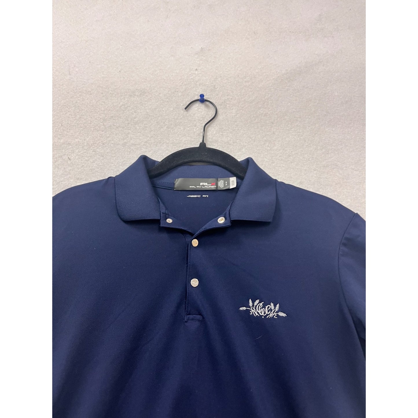Ralph Lauren RLX Polo Shirt Navy Blue Small #501A