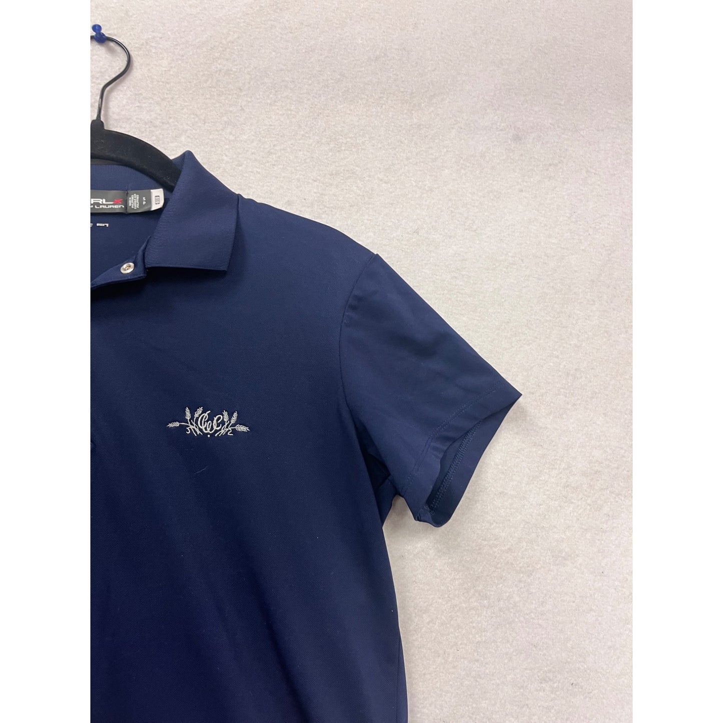 Ralph Lauren RLX Polo Shirt Navy Blue Small #501A