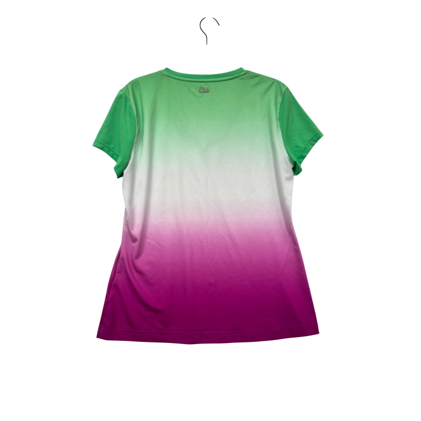 Fila Ombre V-Neck Performance T-Shirt L #341A