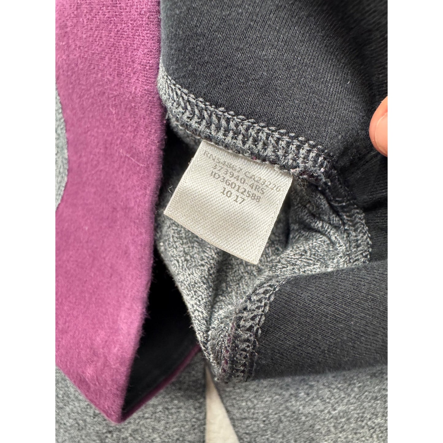 Victorias Secret Pink Yoga Leggings S Gray/Purple #9134