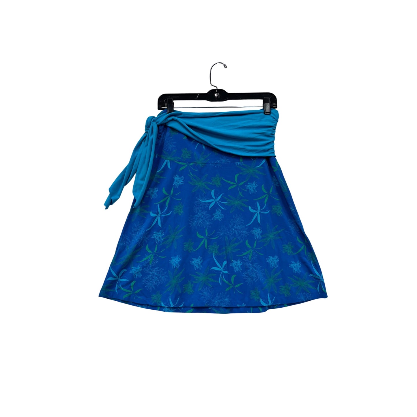 Kuhl Blue Floral Wrap Skirt #8577