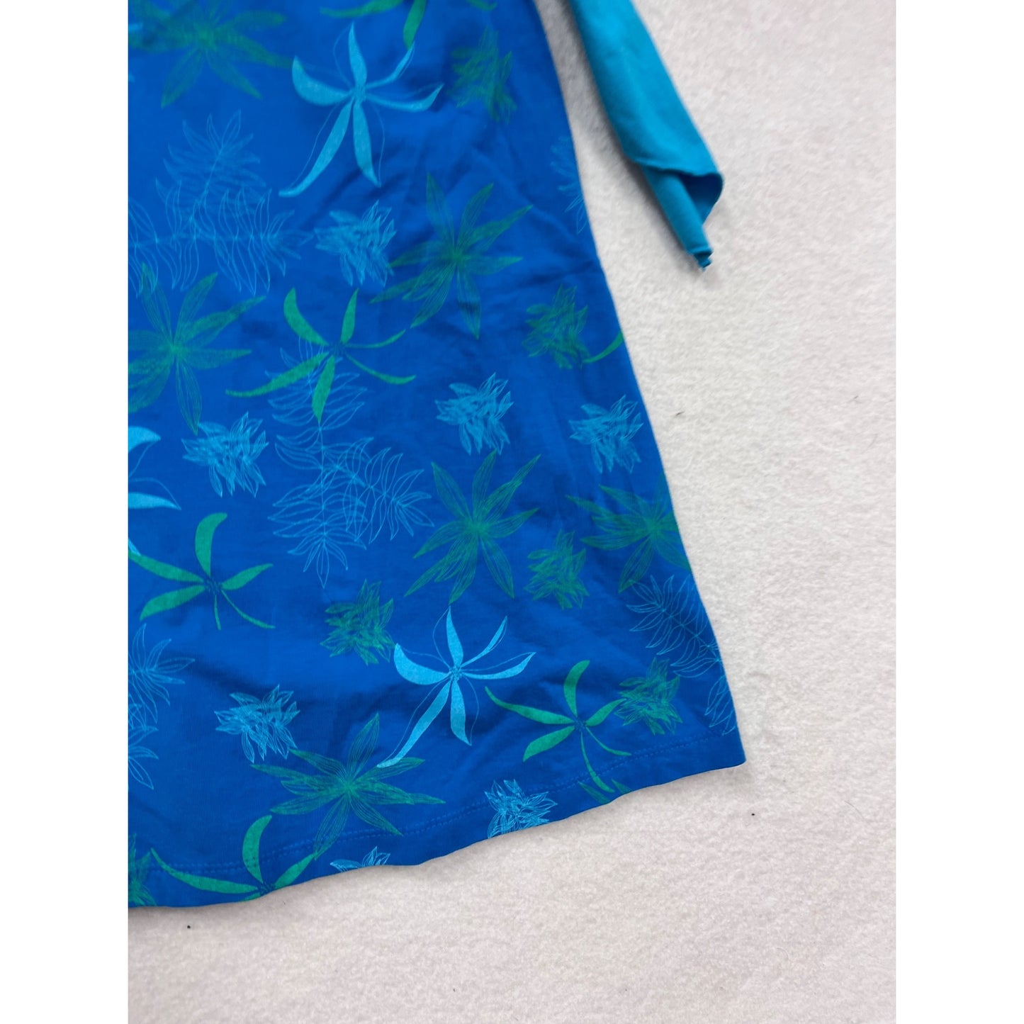 Kuhl Blue Floral Wrap Skirt #8577