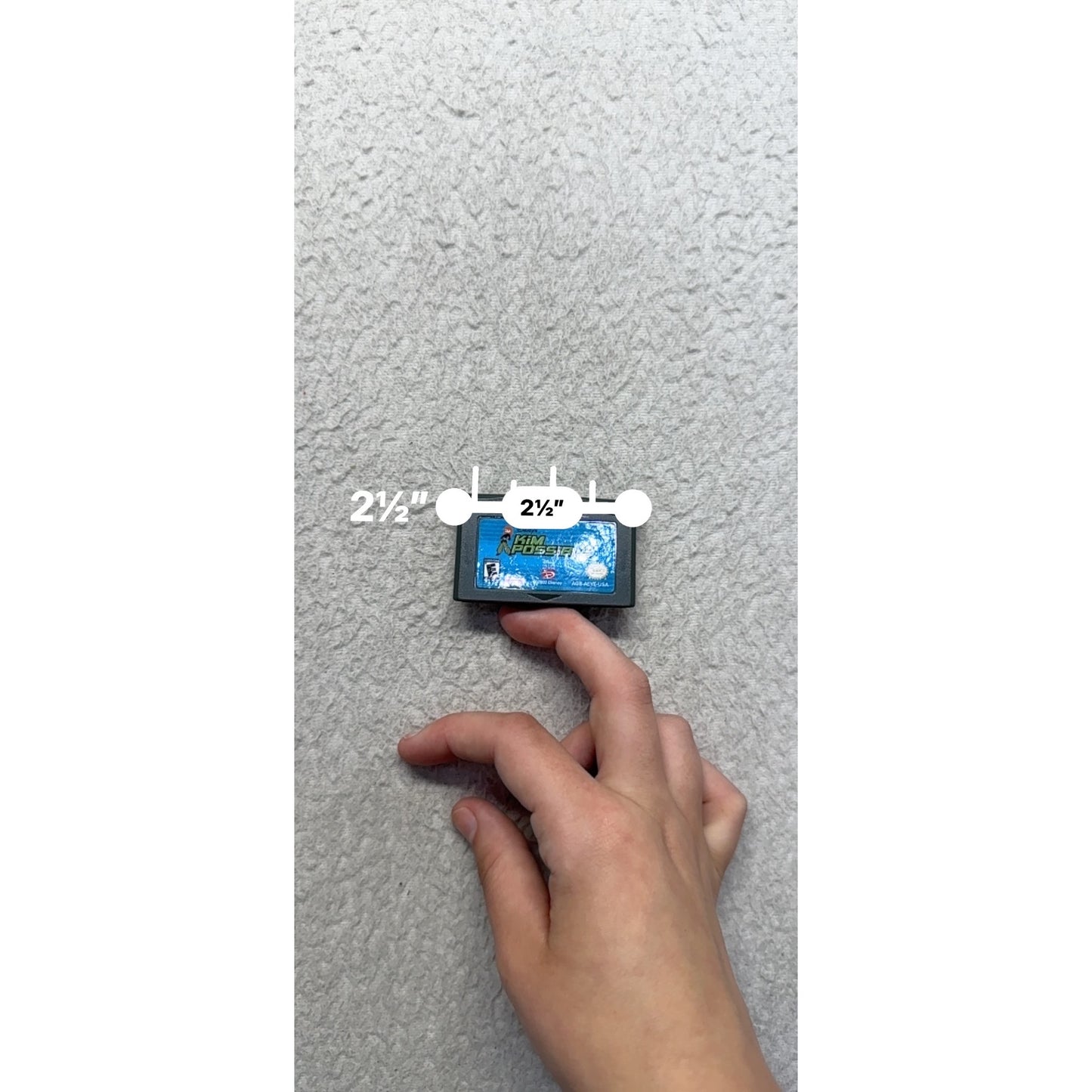 Disneys Kim Possible Game Boy Advance Cartridge 2002 #9949