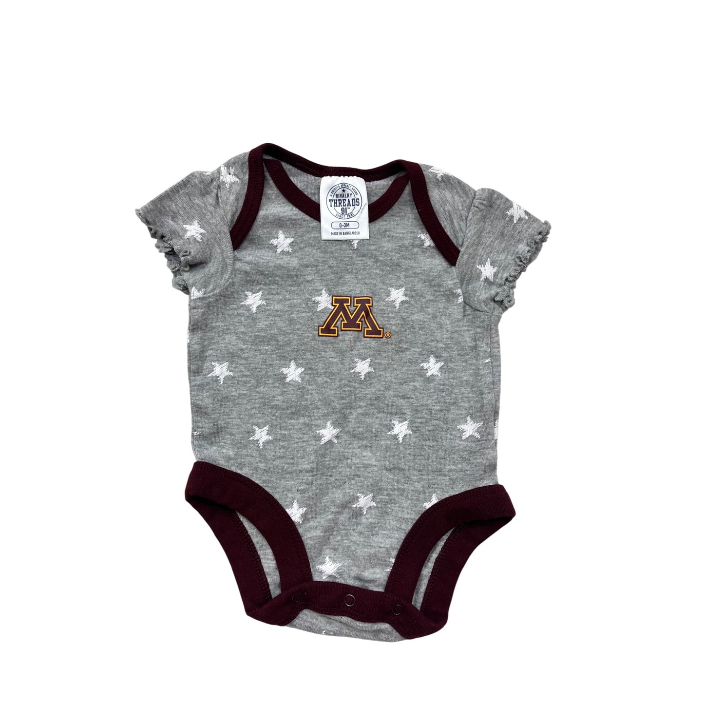 Baby 0/3M University of Minnesota Romper #8471
