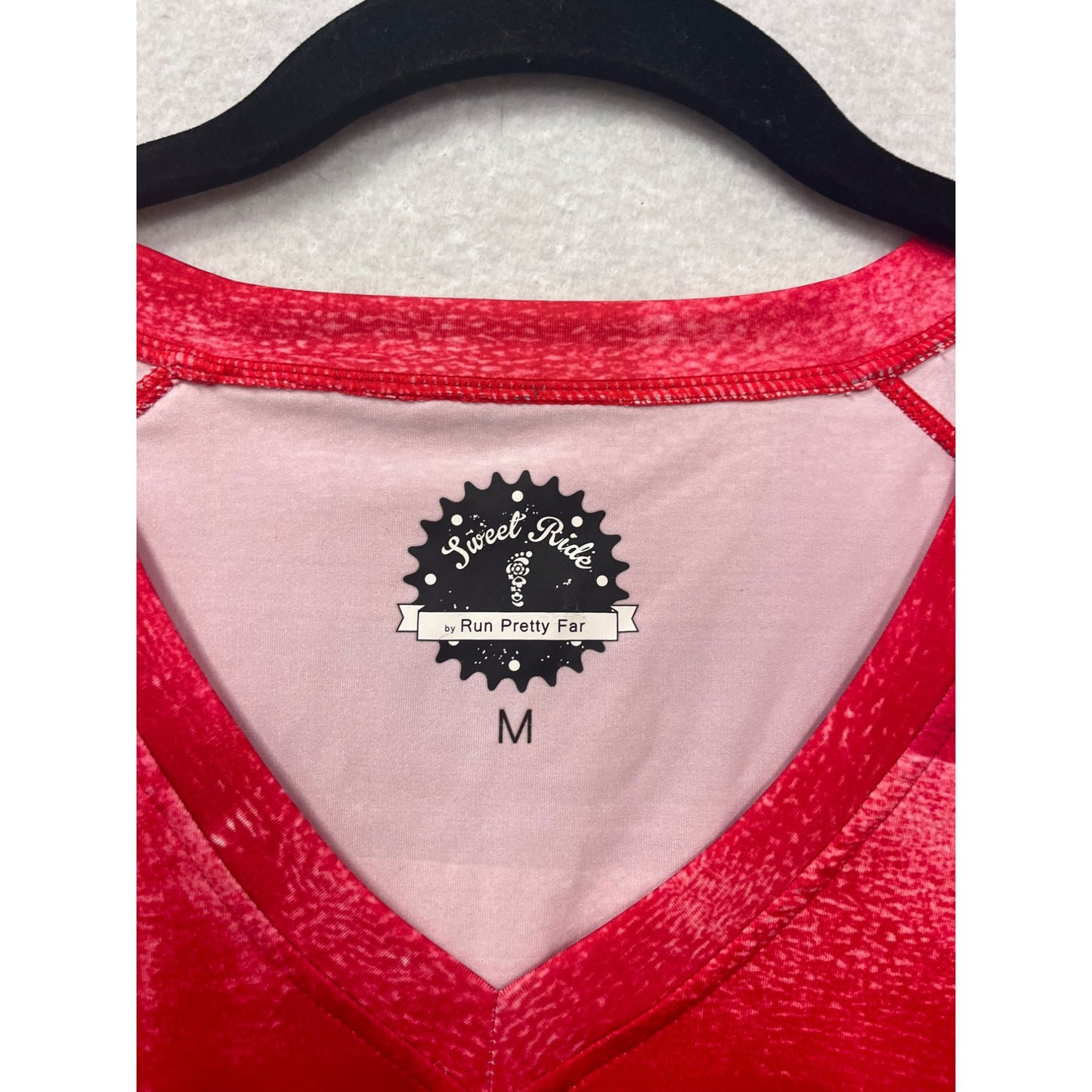 Run Pretty Far "Sweet Ride" Striped V-Neck #442A
