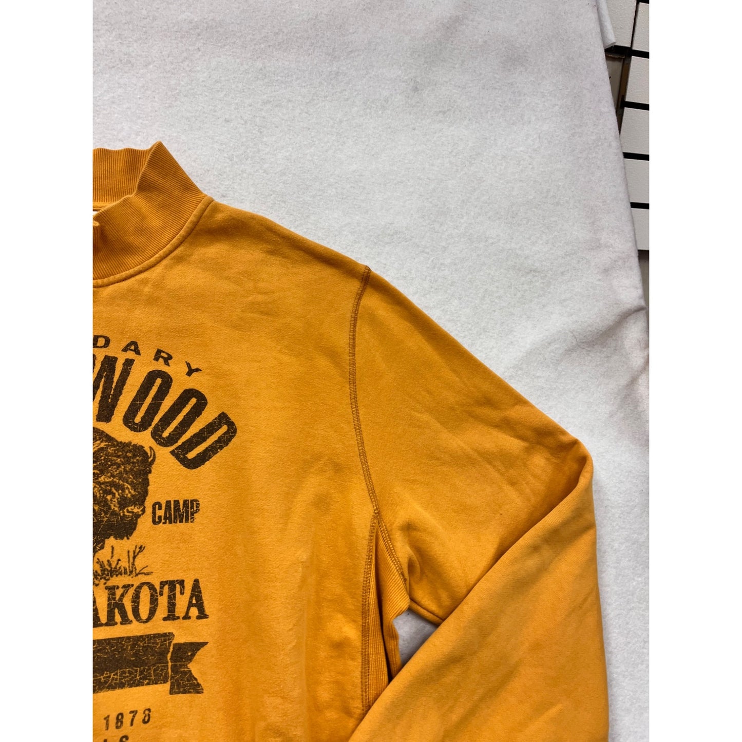 Legendary Deadwood South Dakota Gold Camp Quarter-Zip Sweatshirt XXL By Blue84 #8821