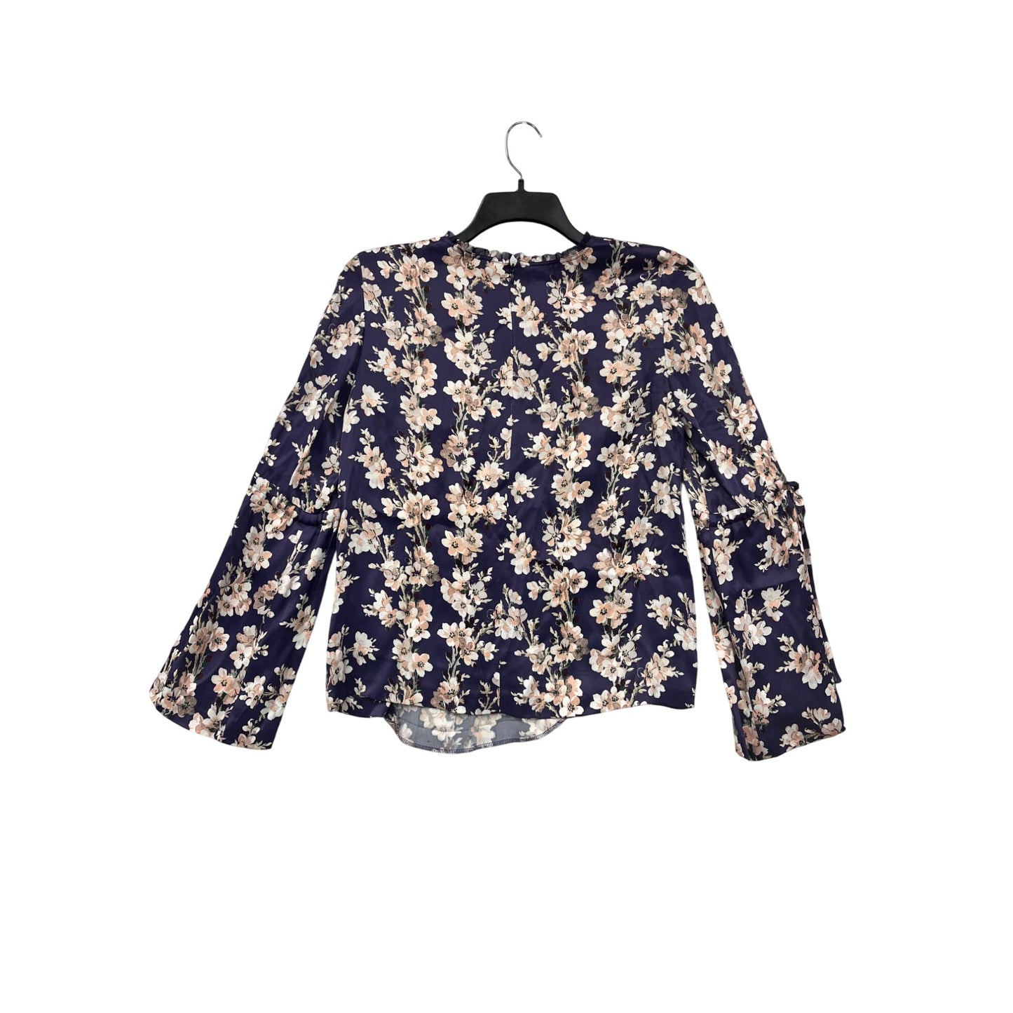 Club Monaco Floral Blouse M Viscose/Polyester #8328