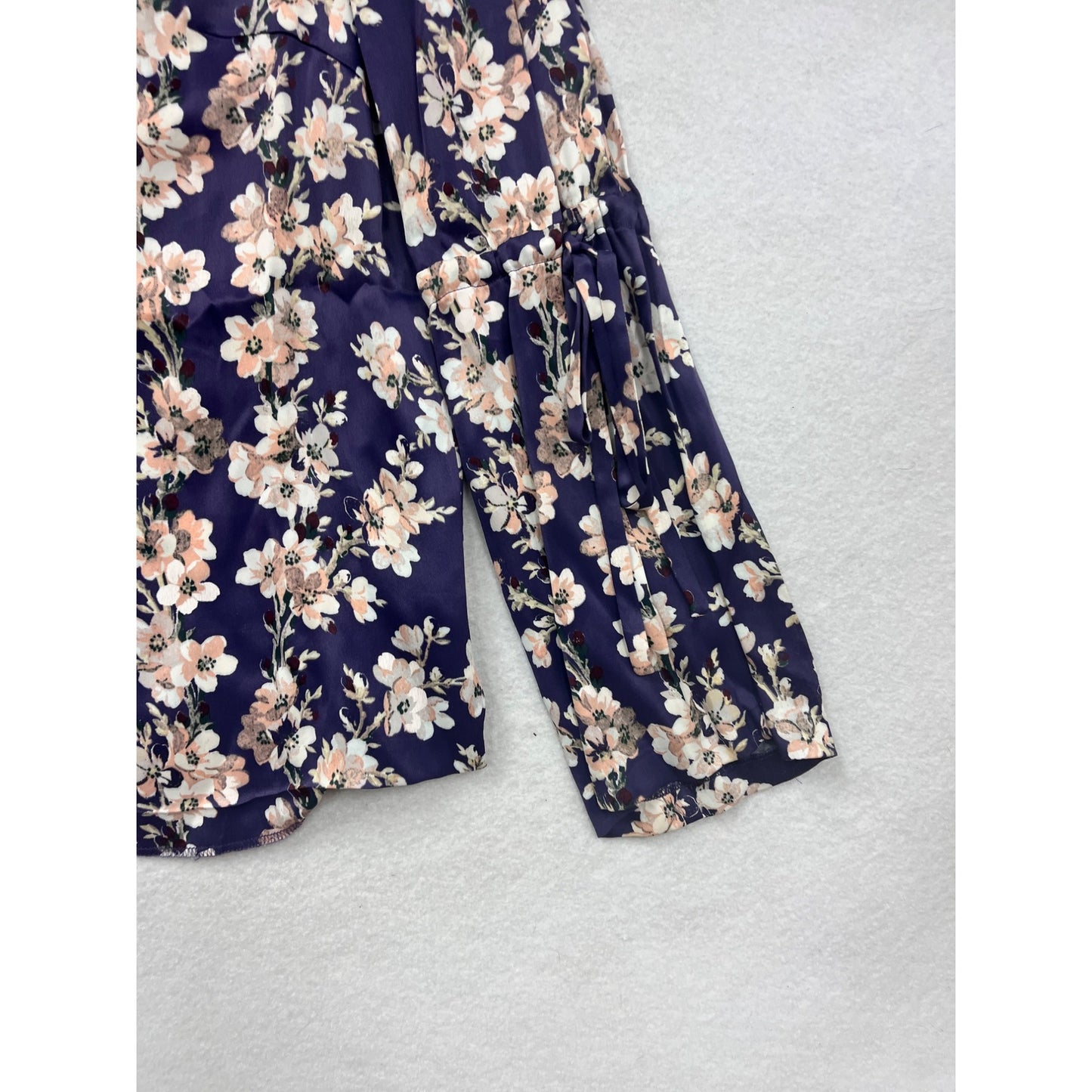Club Monaco Floral Blouse M Viscose/Polyester #8328