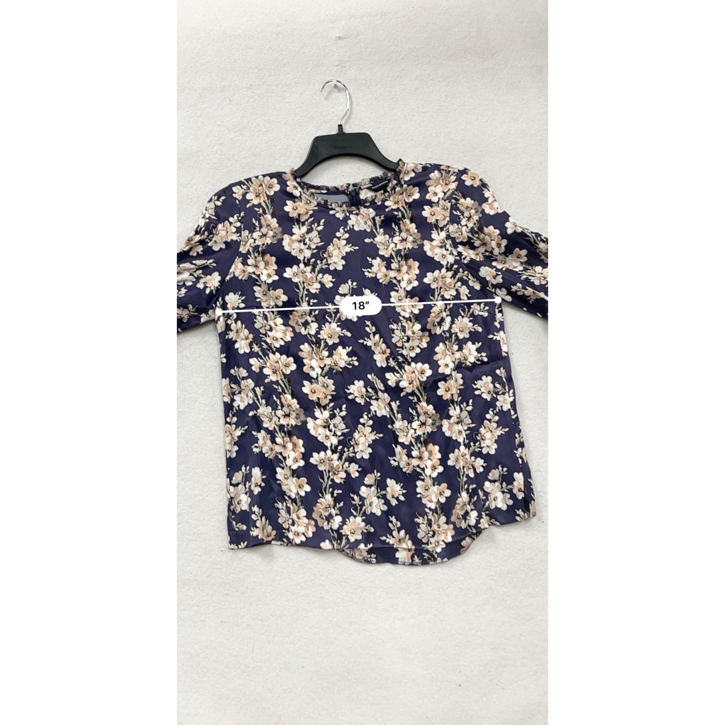 Club Monaco Floral Blouse M Viscose/Polyester #8328