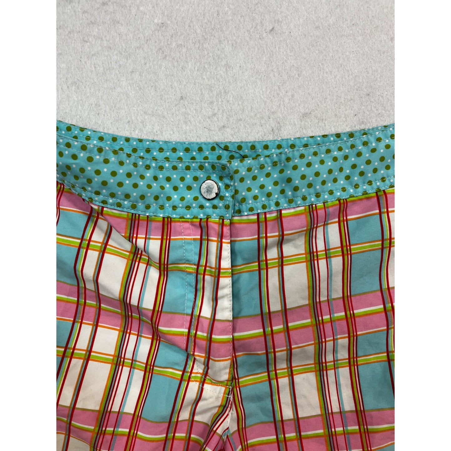 Women’s Venus Plaid Swim Shorts #2569