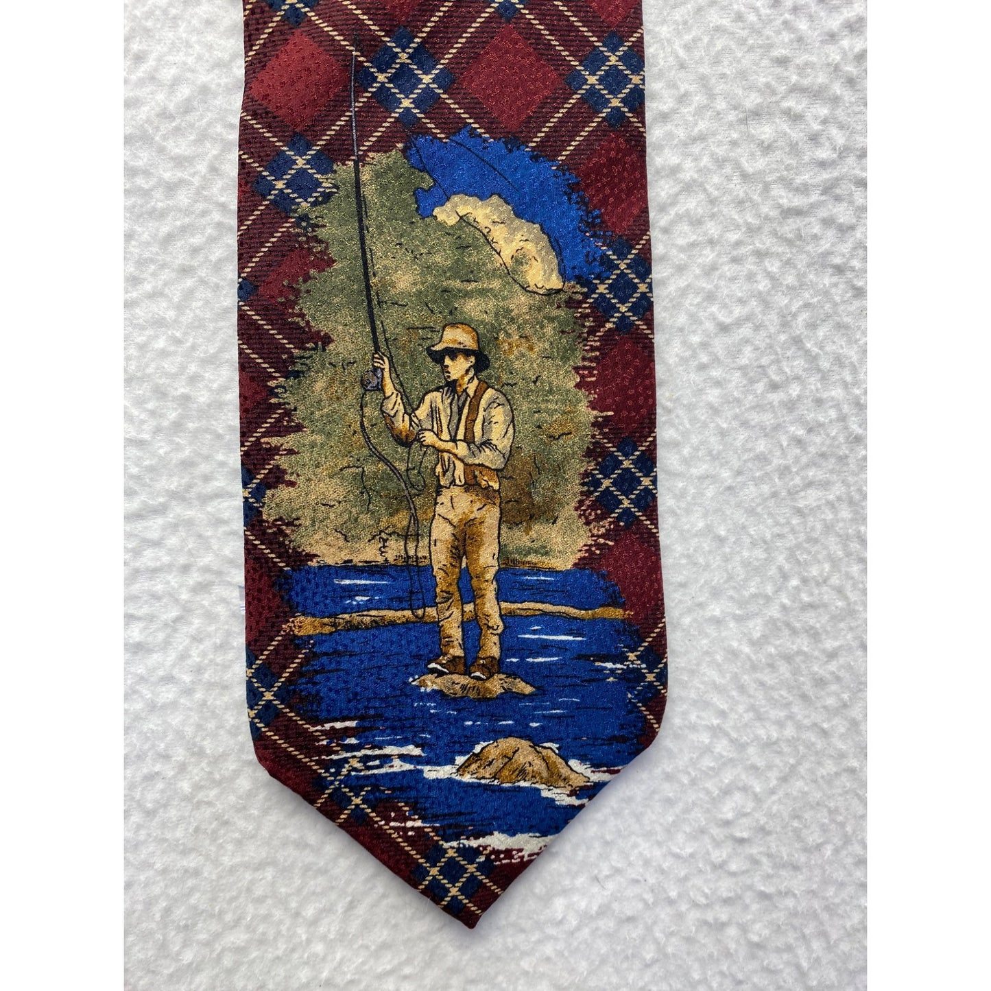 Vintage Kenneth Roberts Tie #5089