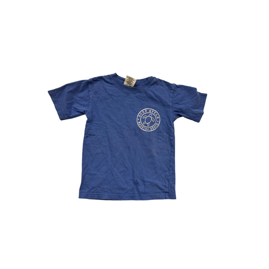 Surf Style Boys Blue T-Shirt Size XS Cotton Crew Neck #867A