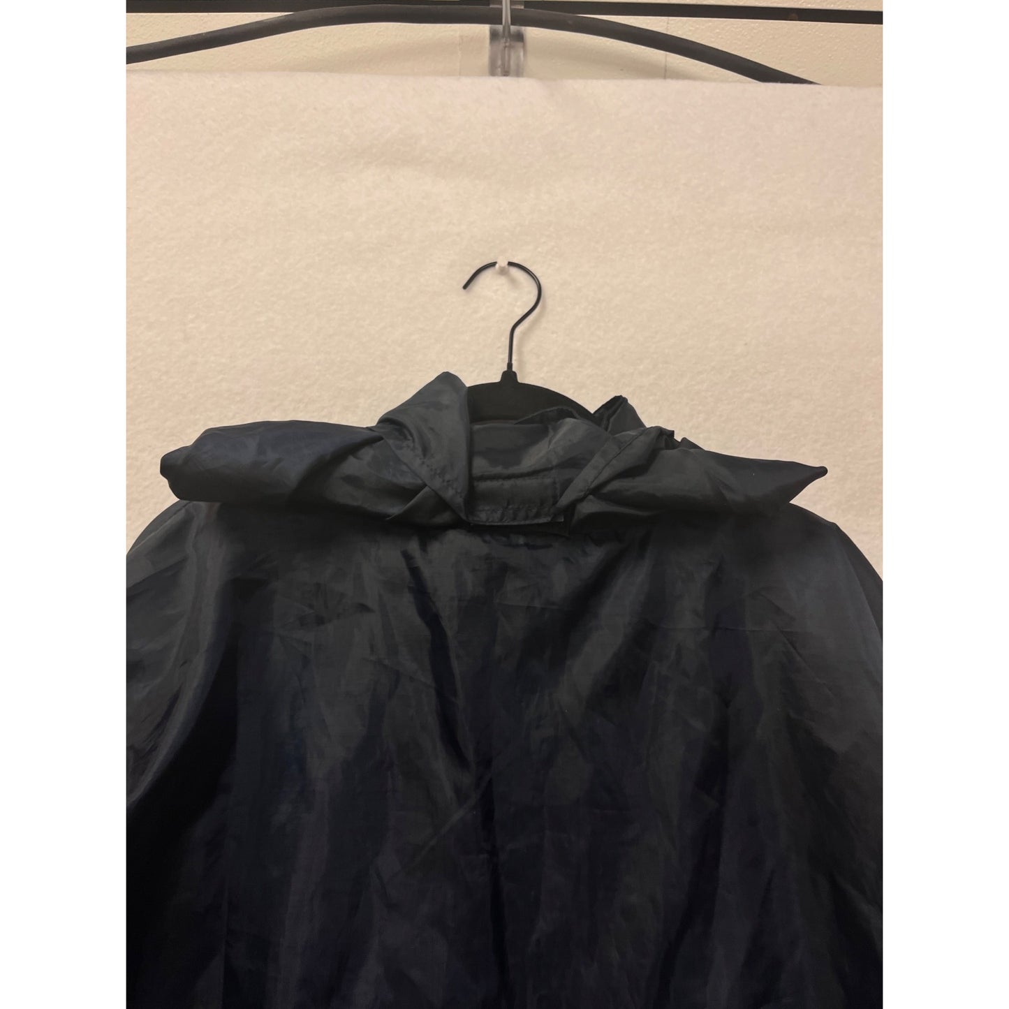 Navy Blue Jak Pac Hooded Windbreaker Jacket 2X #8546