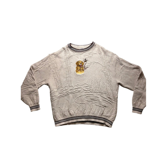 Golden Labrador Graphic Sweater