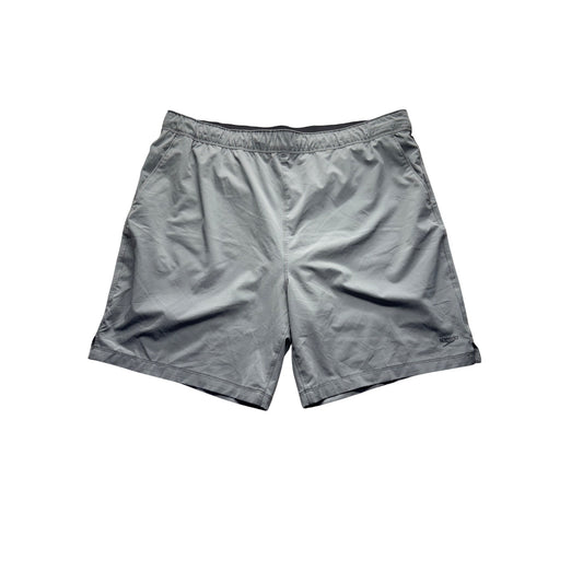Speedo Mens Gray Swim Shorts With Elastic Waist & Back Pocket XXLT #9575