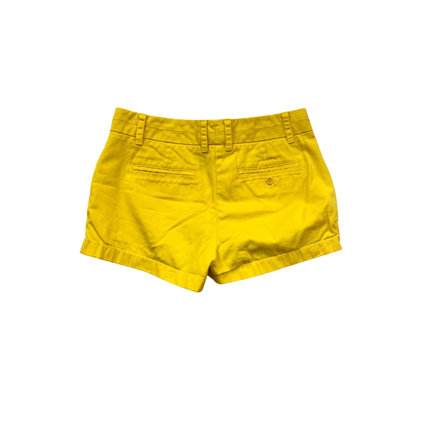 J.Crew Chino Shorts Bright Yellow Size 2 #901A