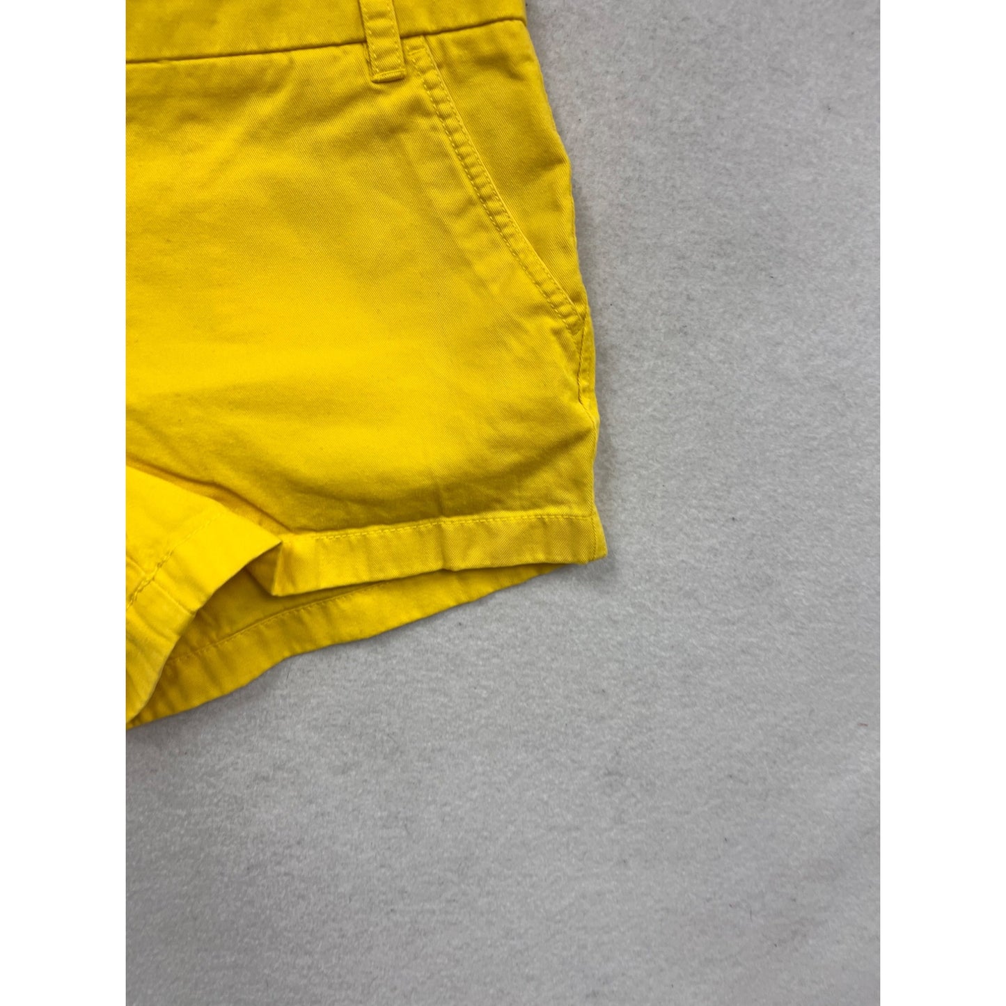 J.Crew Chino Shorts Bright Yellow Size 2 #901A