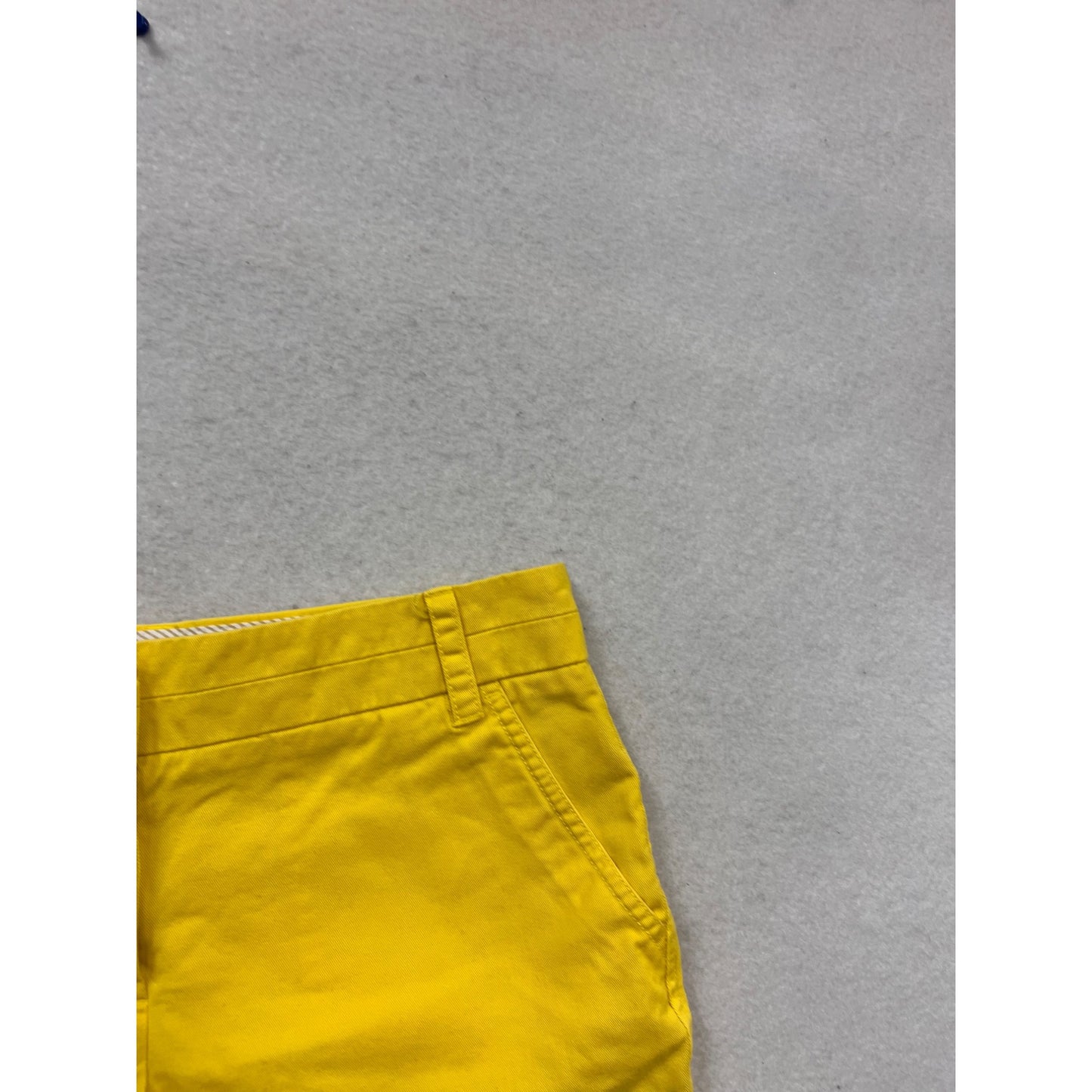 J.Crew Chino Shorts Bright Yellow Size 2 #901A