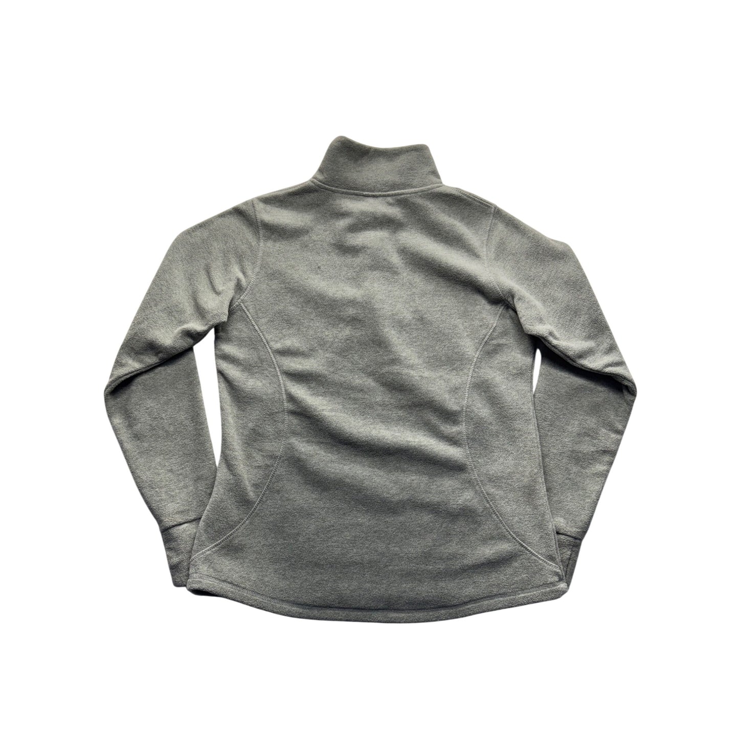 Everlast Womens Gray 1/4 Zip Fleece Pullover XL 100% Recycled Polyester 9430