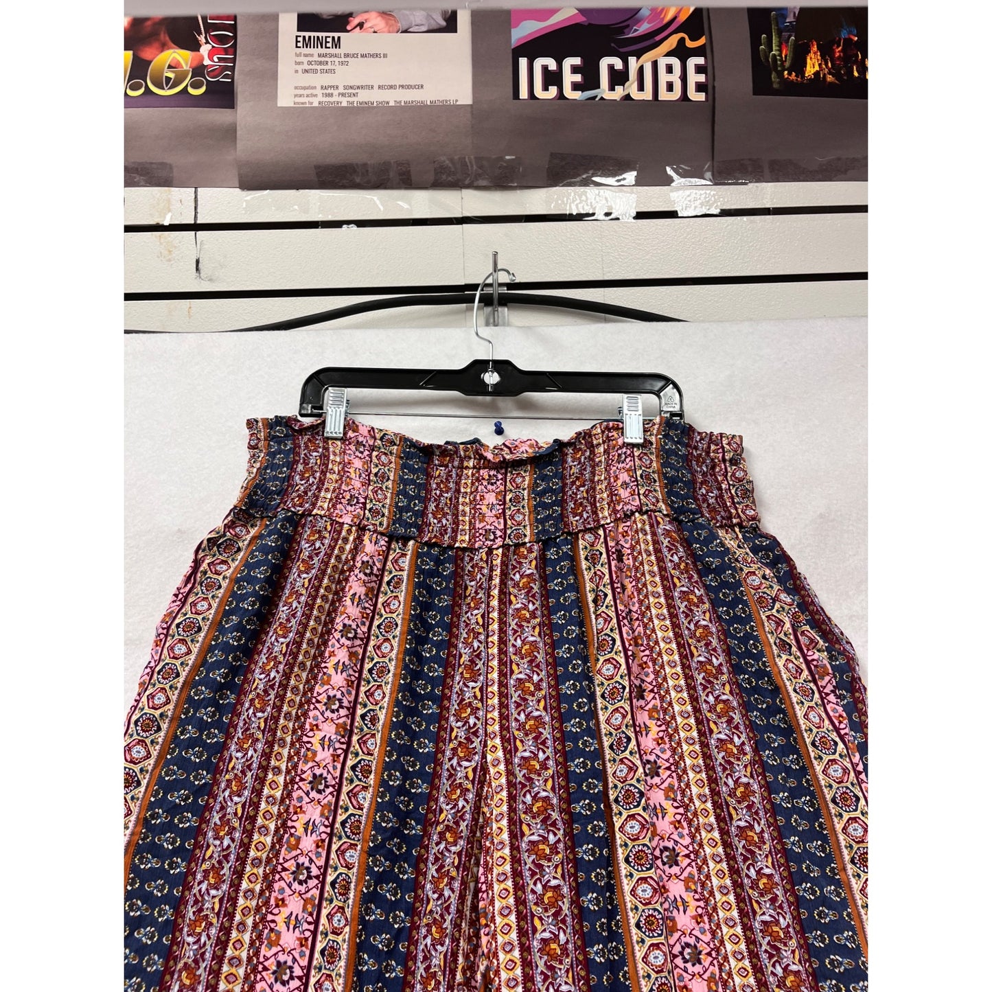 Boho Style XL Wide-Leg Pants #678A