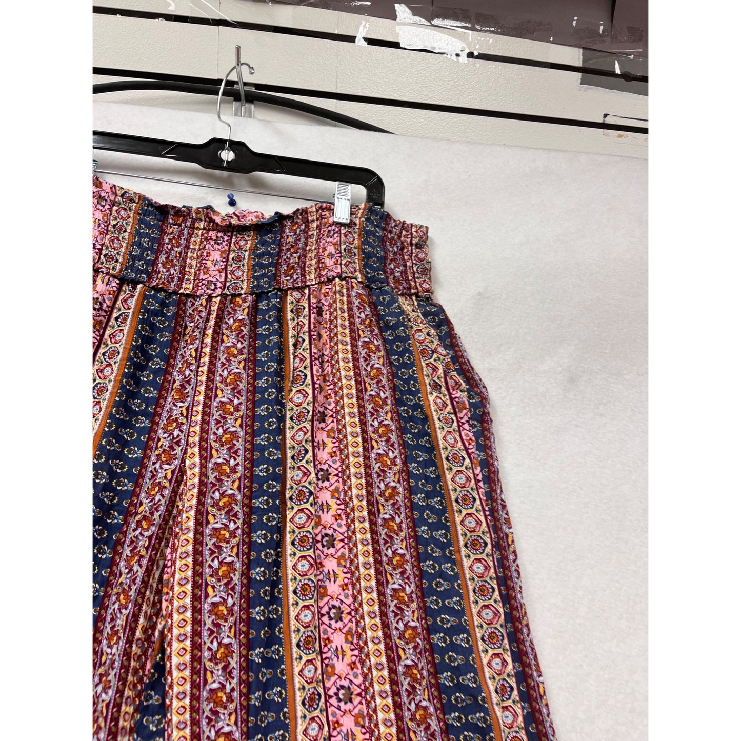Boho Style XL Wide-Leg Pants #678A