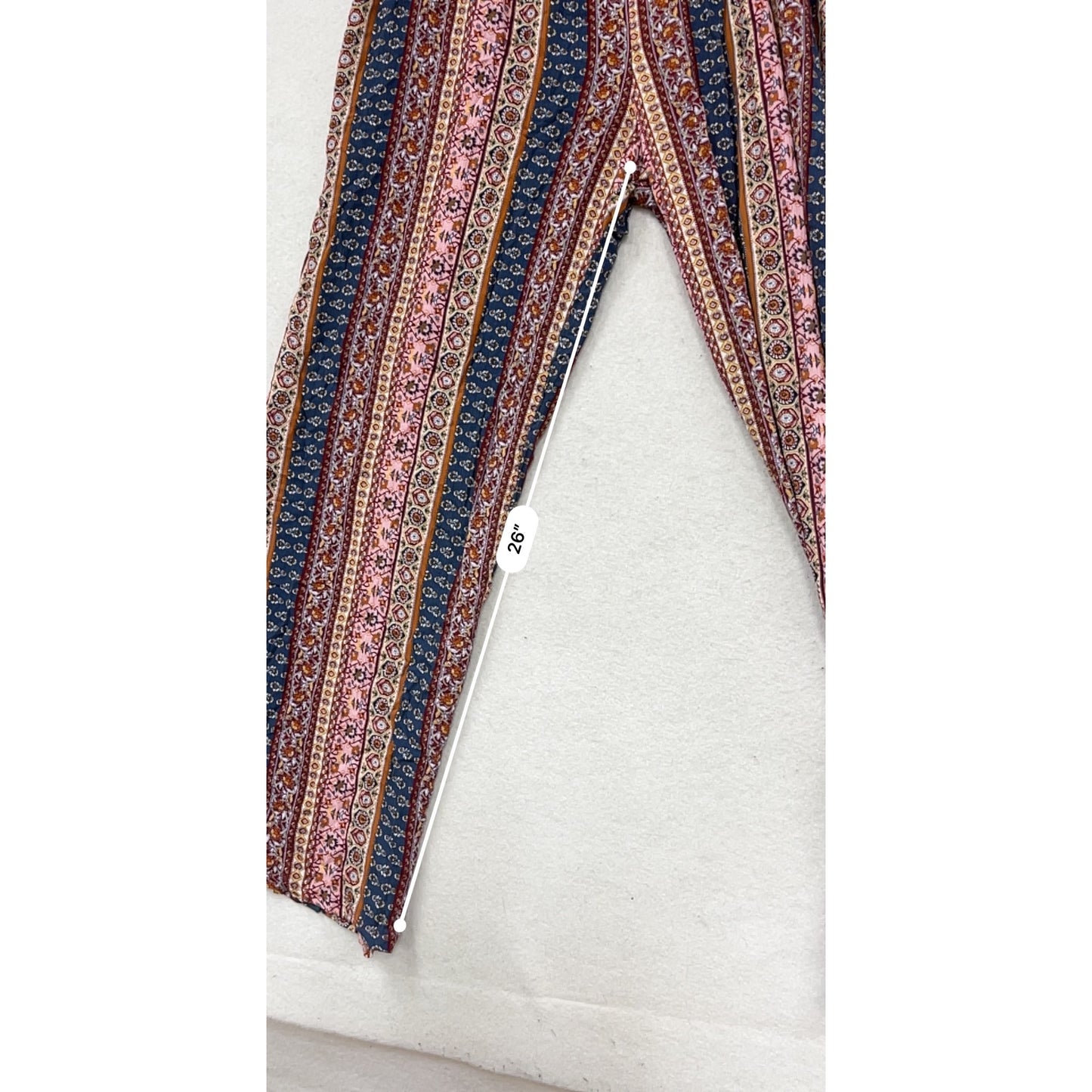 Boho Style XL Wide-Leg Pants #678A