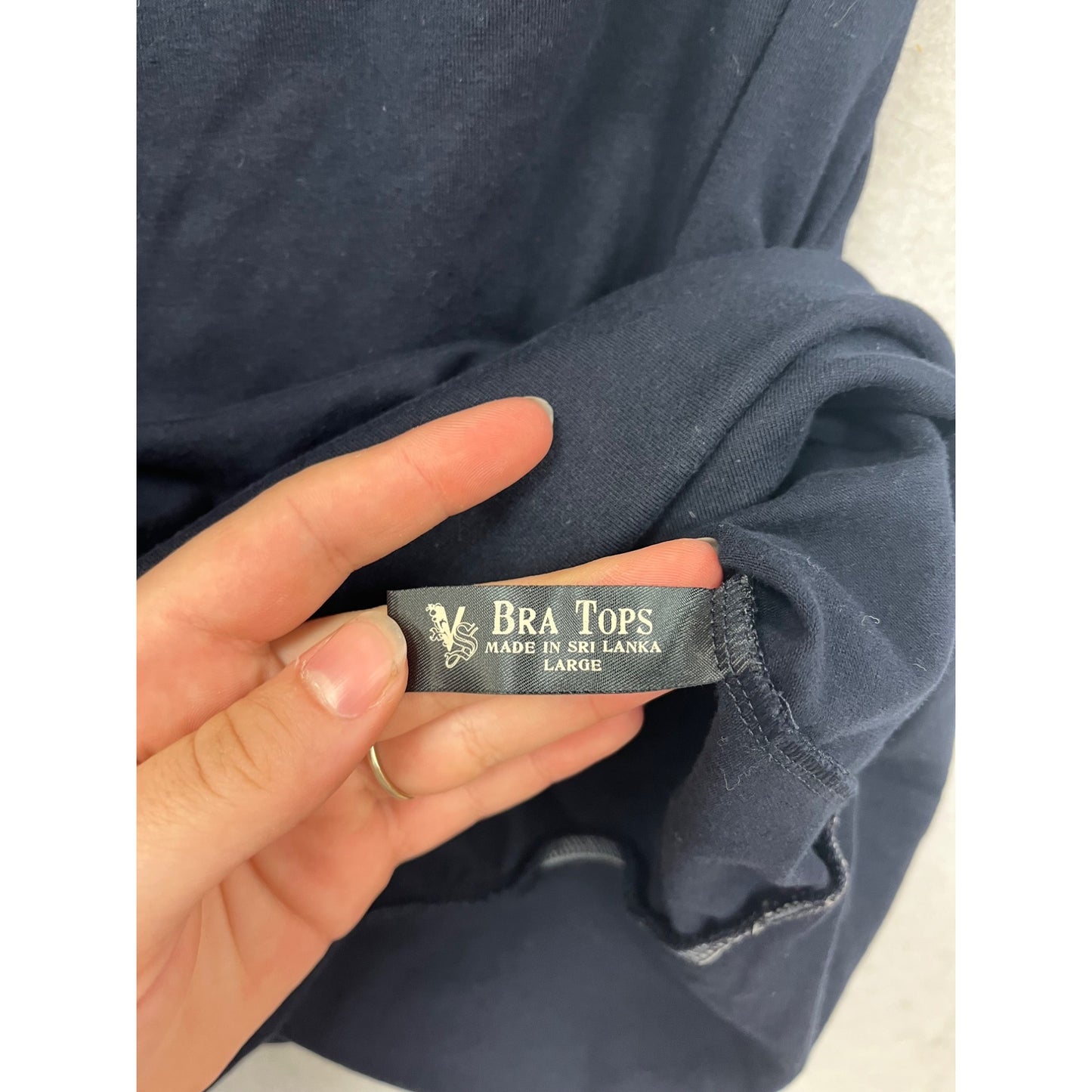 Victorias Secret Bra Tops Navy Skirt Large Casual Wear #8857