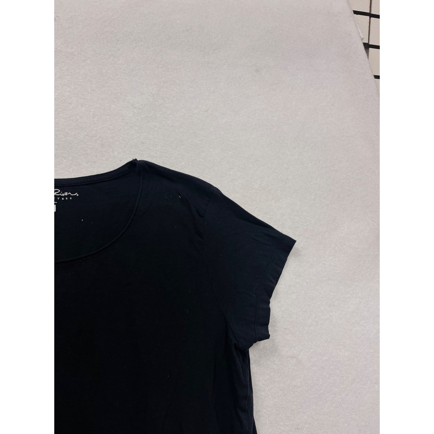 North River Outfitters Black T-Shirt 1X #509A