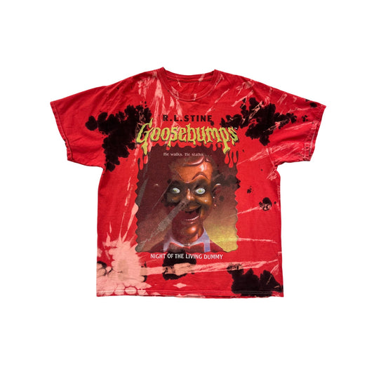 R.L. Stine Goosebumps Tie-Dye T-Shirt #8428