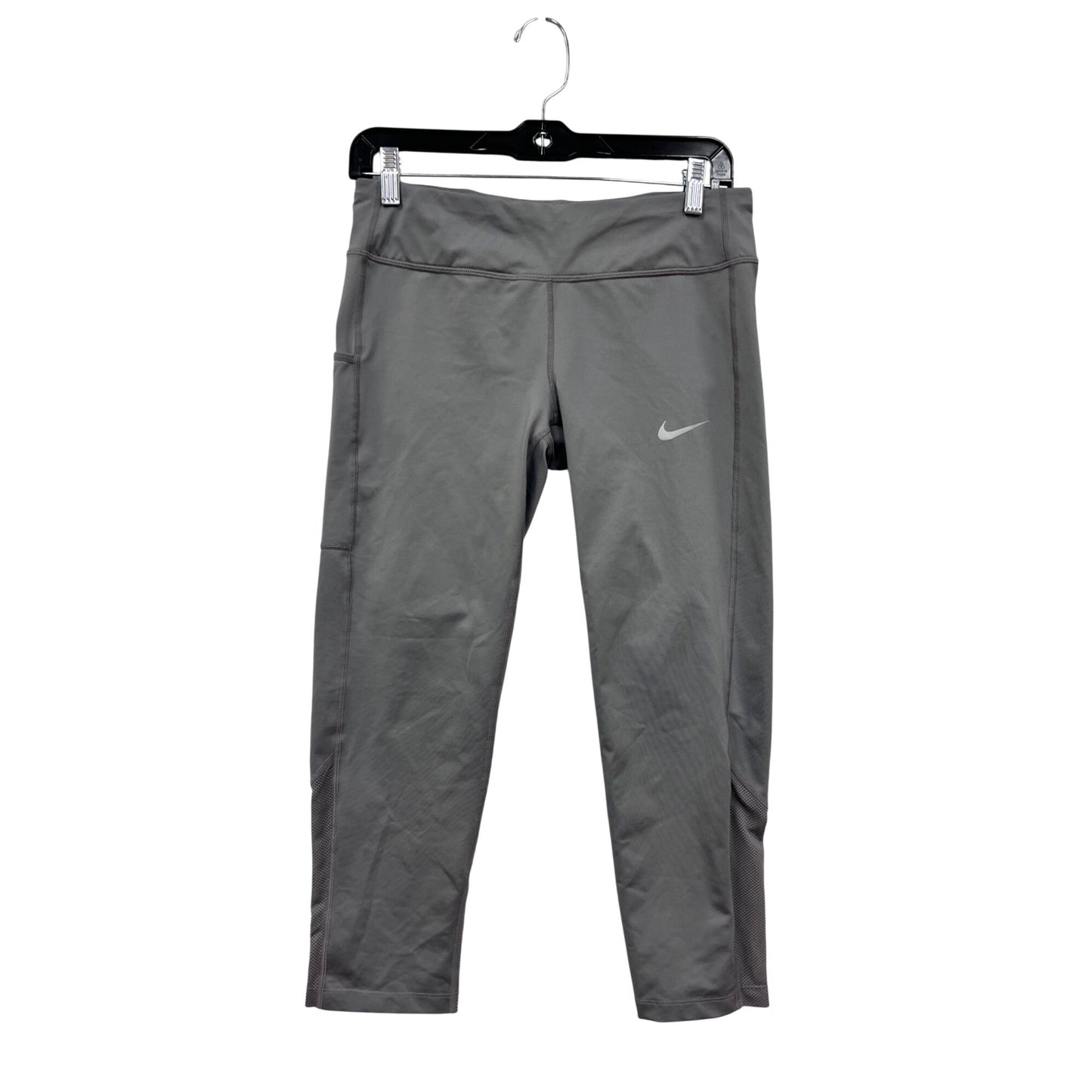 Nike Dri-Fit Gray Cropped Leggings Medium #8749