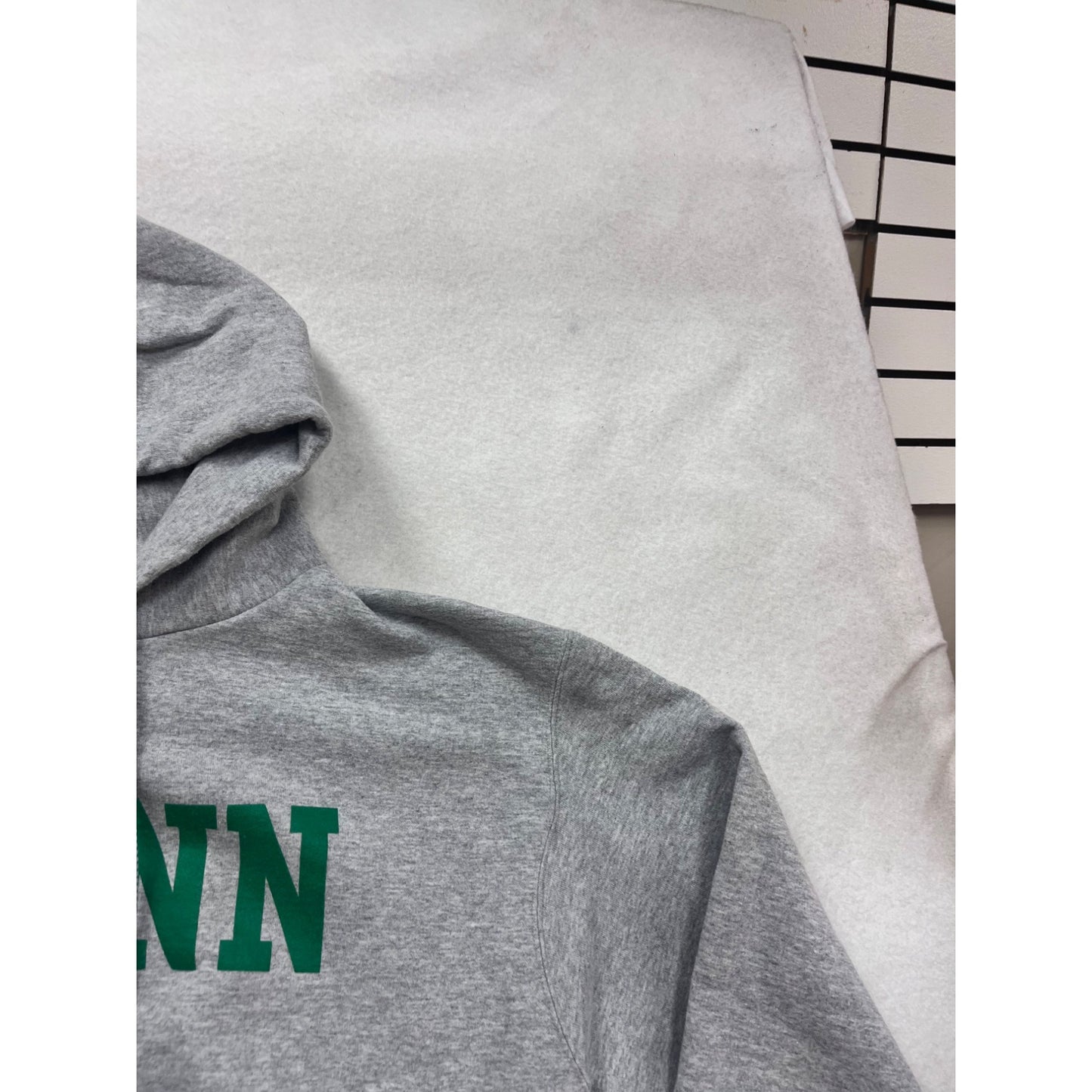 Champion Eco Authentic $PENN Hoodie XL Gray #841A