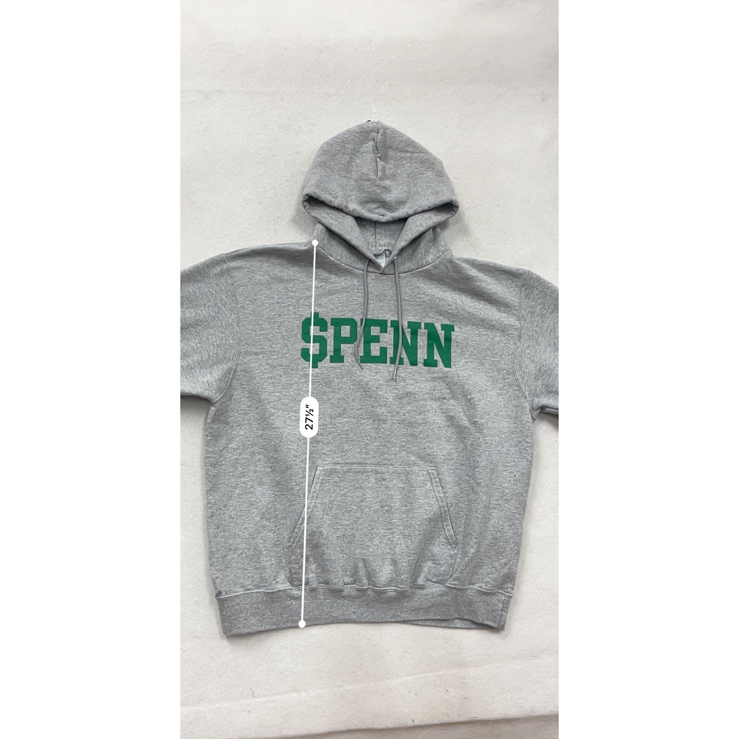Champion Eco Authentic $PENN Hoodie XL Gray #841A